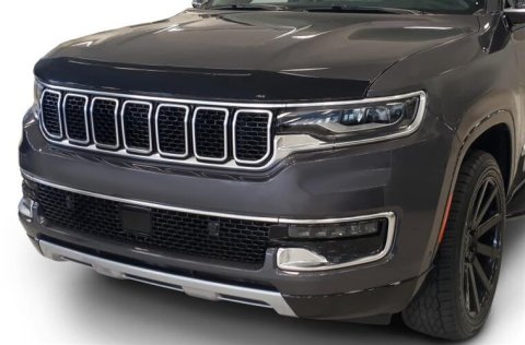 Auto Ventshade Aeroskin Deflectors for 2022-2024 WAGONEER, 2025 WAGONEER L - 322209 Bug Guard, Aeroskin, Acrylic, Smoke, Jeep, Each