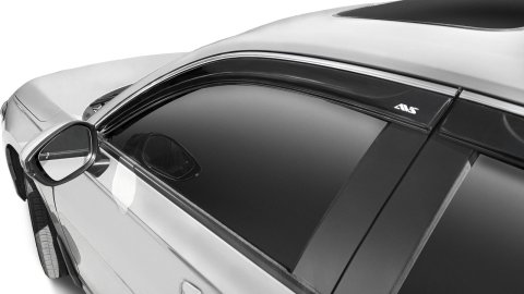 Auto Ventshade Low-Profile Ventvisors 794055 Side Window Visors, Series, Acrylic, Smoke, Front and Rear, for use on Honda®, Set of 4
