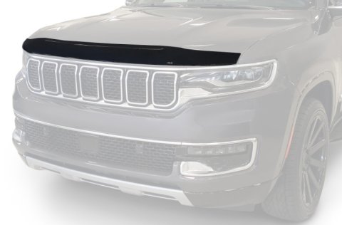 Auto Ventshade Aeroskin Deflectors 322204 Bug Guard, Aeroskin, Acrylic, Smoke, Jeep, Each