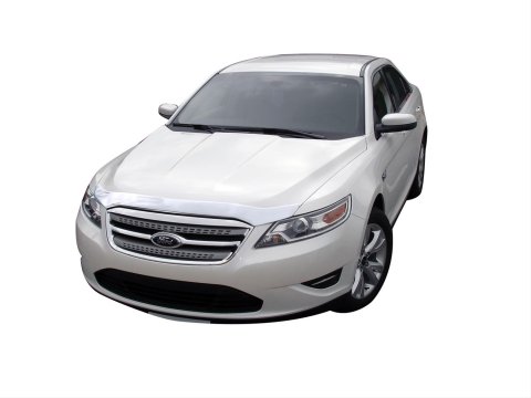 Auto Ventshade Aeroskin Deflectors 622020 Bug Guard, Aeroskin, Acrylic, Chrome, Ford, Each