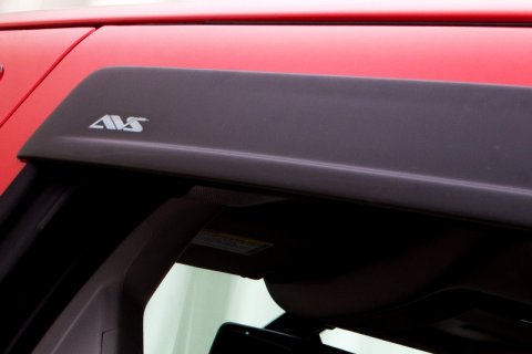 Auto Ventshade Low-Profile Ventvisors 774080 Side Window Visors, Low Profile, Ventvisor Deflectors, Front and Rear, Acrylic, Matte Black, Chevrolet, GMC, Set of 4