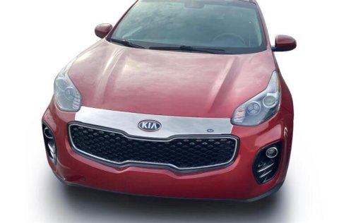 Auto Ventshade Aeroskin Deflectors 620086 Bug Guard, Aeroskin, Acrylic, Chrome, for use on Kia, Each