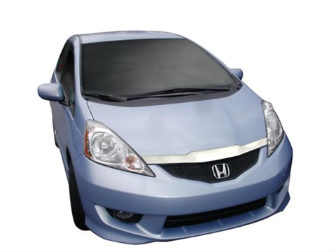 Auto Ventshade Aeroskin Deflectors 620003 Bug Guard, Aeroskin, Acrylic, Chrome, for use on Honda®, Each