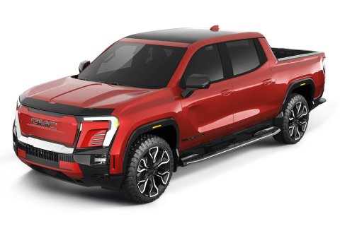 Auto Ventshade Bug Guards 622228 AEROSKIN CHROME 2024-2024 GMC SIERRA EV