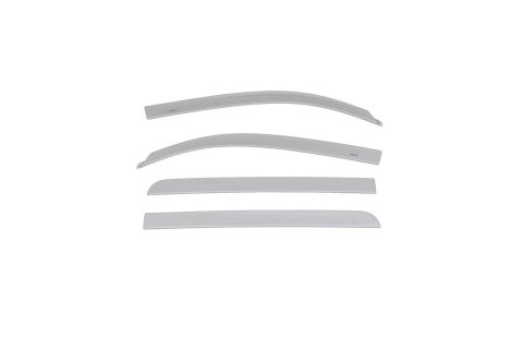 Auto Ventshade Low-Profile Ventvisors 994064-PWD Side Window Visors, Ventvisors, Low-Profile, Front and Rear, Ivory Pearl Tri-Coat, Ram, Set