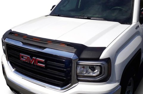 Auto Ventshade Aeroskin LightShield Pro Deflectors 953075 Bug Guard, Lightshield Pro, Black, GMC, Each