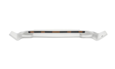 Auto Ventshade Aeroskin LightShield Pro Deflectors 953189-PWD Bug Guard, Lightshield, Acrylic, Smoke, Ram, Each