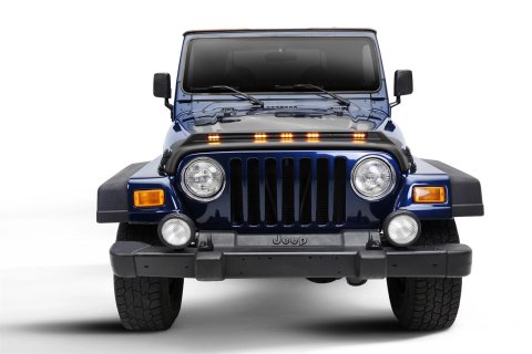 Auto Ventshade Bug Guards 953091 AEROSKIN LIGHTSHIELD PRO 1997-2006 JEEP WRANGLER(TJ)