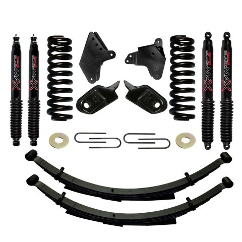 Skyjacker Suspensions Suspension Leveling & Lift Kits 184F2KS-B Kit-Suspension w/Shock, 3"SYS 80-96 F2/350 2WD 4BMX