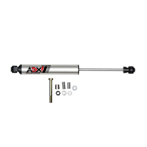 Skyjacker ADX 2.0 Steering Stabilizers 2013 Stabilizer, 2.0, Machined Polished, Hard Anodized, Single, Dodge, Ram, Each