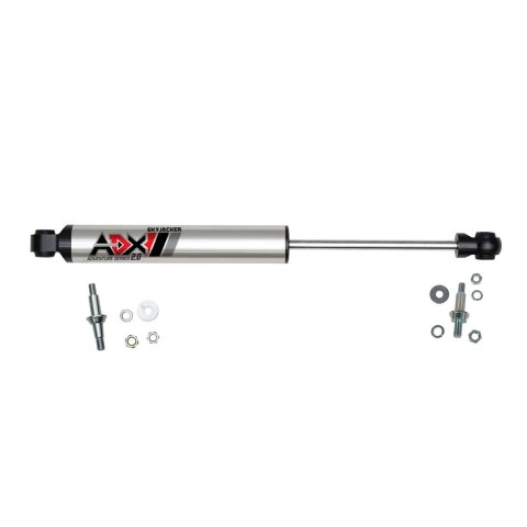 Skyjacker ADX 2.0 Steering Stabilizers 2055 Stabilizer, 2.0, Machined Polished, Hard Anodized, Single, Chevy, GMC, Each