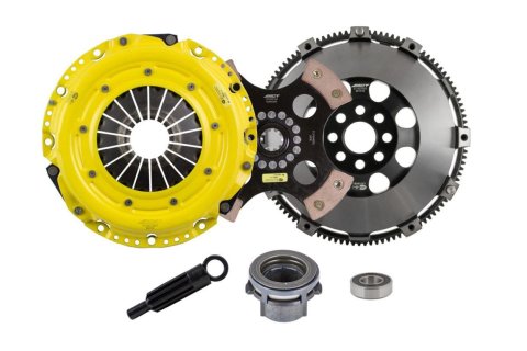 ACT Heavy-Duty Clutch Kits BM13-HDR4 Kit, 9.400 in. Diameter, 4 Paddle, Ceramic, Race Rigid, Heavy Duty Pressure Plate, BMW, Kit