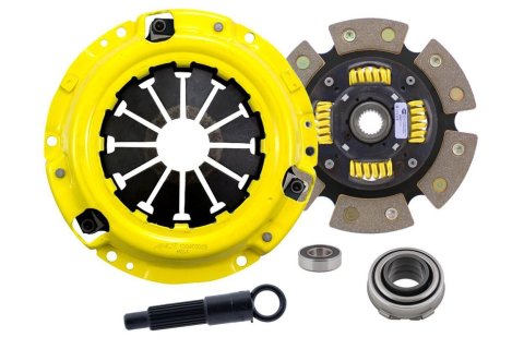 ACT Heavy-Duty Clutch Kits HC2-HDG6 Kit, 7.480 in. Diameter, Heavy Duty, 6-Pad, Race, for use on Honda®, 1.6L, Kit