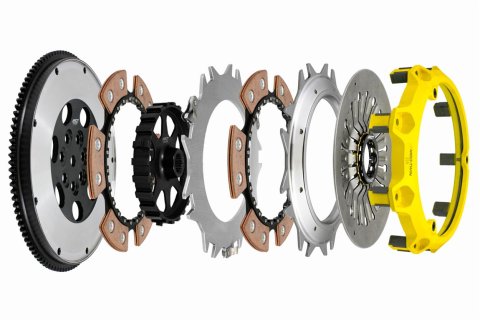 ACT Mod-Twin 225 Maxx Extreme Twin-Disc Race Clutch Kits T3R-M03 Kit, Xtreme, 8.8 in. Ceramic Disc, Rigid, Mitsubishi, Kit