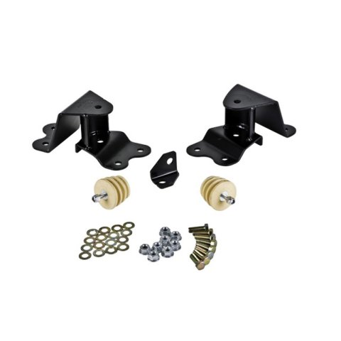 Belltech Hanger Kits 6502 Rear Shackle Kit, 2 in. Lowered Ride Height, 2.5 in. Spring Width, Chevy, GMC, Pair