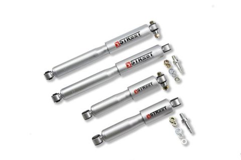Belltech Street Performance Shock Kits 9554 Shocks, Performance, Twin Tube, Gas Charged, Chevy, GMC, Set of 4