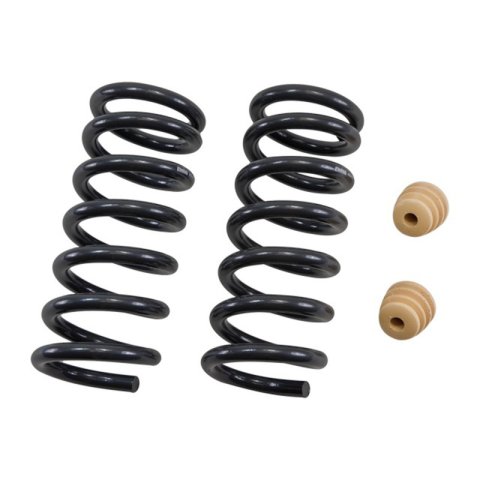 Belltech Lowering Coil Springs 4762 Springs, Front, Coil, Silver Powdercoated, Dodge, Ram, Kit