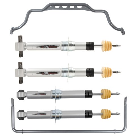 Belltech Leveling Kits for 2021-2025 TAHOE, 2021-2024 YUKON - 150222TPS Kit, 0-2.5 in. Front/0-2 in. Rear, 4WD/RWD, Trail Performance Coilovers, Sway Bars, Chevy, GMC, Kit