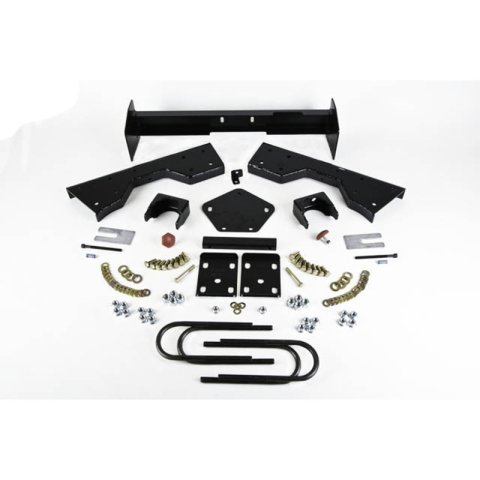 Belltech Rear Flip Kits 6680 Kit, Sport, Rear, Steel, Black Powdercoated, Leaf Spring Plates, Dodge, Automatic, Kit
