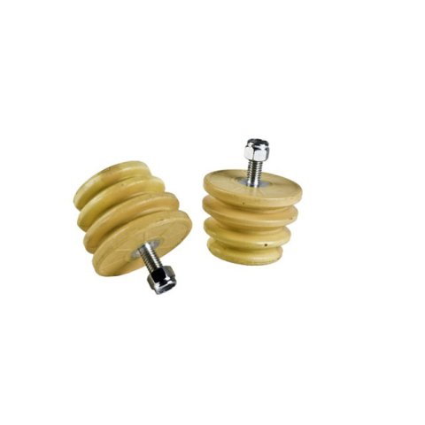 Belltech Universal Bump Stops 4923 Stops, Conical, Foam, Natural, 2.010 in. Height, Pair