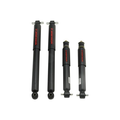 Belltech Nitro Drop 2 Shock Kits 9124 Shock, 2, Twin Tube, Gas Charged, Chevy, GMC, Isuzu, Set of 4