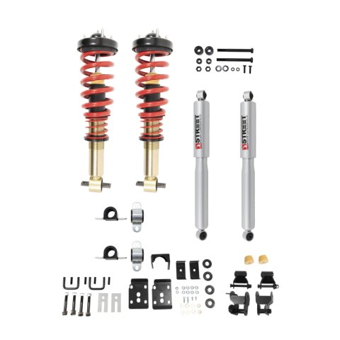 Belltech Lowering Kits 1050SPC Kit, Coilovers/Flip Kit, 1-3.5 in. Front, 4.5 in. Rear, Ford, F-150, Kit