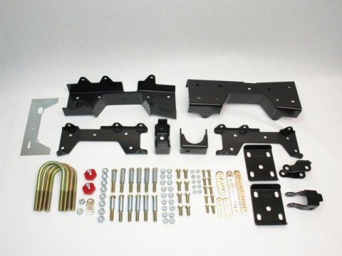 Belltech Rear Flip Kits 6616 Kit, 6 in. Drop, Steel, Black Powdercoated, Chevy, GMC, Pickup, Kit