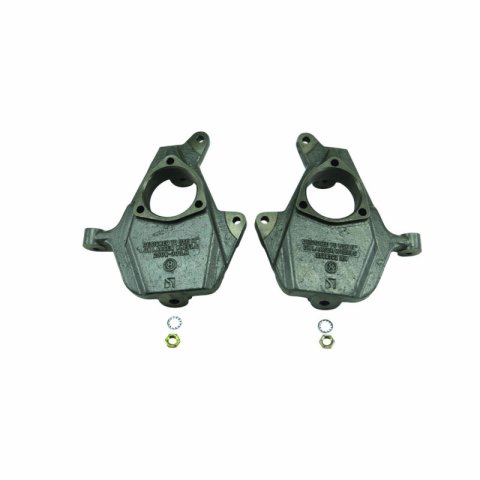 Belltech Front Spindles 2508 Spindles, Ductile Iron, 2 in. Drop, Cadillac, Chevy, GMC, SUV/Pickup, Pair