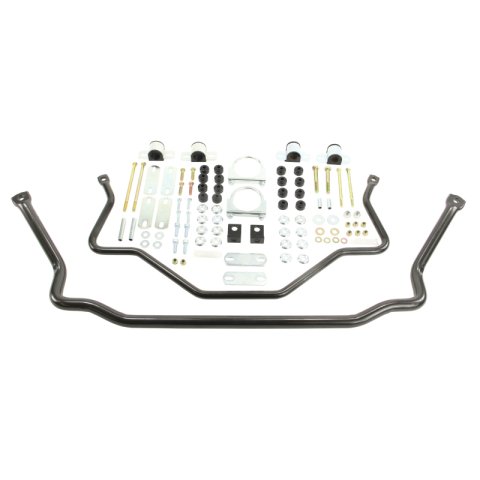 Belltech Muscle Car Anti-Sway Bars 9974 Sway Bars, Front and Rear, Solid, 1.25 in. Front, .875 in. Rear, Black Powdercoated, Chevy, Pontiac, Kit