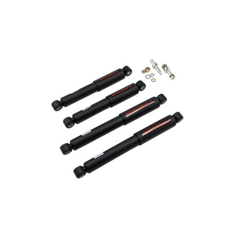 Belltech Nitro Drop 2 Shock Kits 9147 Shocks and Struts, Kits, Stock/Lowered Ride Height, 0.00-5.0 in. Lowered Range, Adjustable Valving, Front and Rear, Chevy, Set of 4
