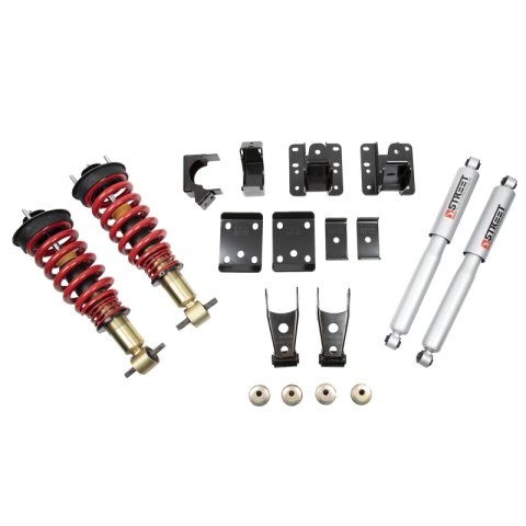 Belltech Lowering Kits 646SPC Kit, Coilovers/Flip Kit, 1-3 in. Front, 4 in. Rear, Chevy, GMC, Kit