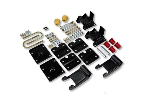 Belltech Rear Flip Kits 6300 Kit, 2.5 in. Drop, Steel, Black Powdercoated, Chevy, GMC, Astro, Safari, Kit