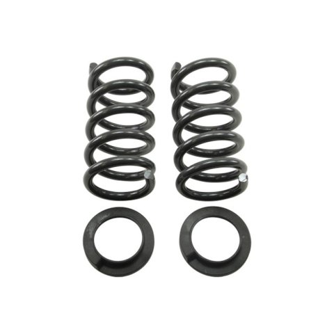 Belltech Pro Coil Lowering Spring Kits 23228 Springs, Front, Silver Powdercoated, Chevy, GMC, V6, Pair