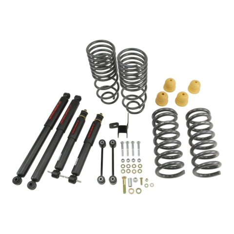 Belltech Lowering Kits with Nitro Drop 2 Shock Absorbers 964ND Kit, Coil Springs, Shocks, in. Front, 4 in. Rear, Standard Cab, Dodge, Ram, Kit