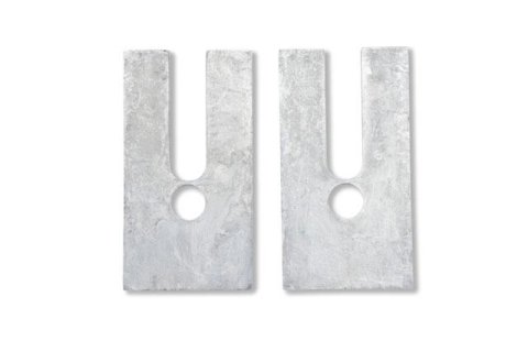 Belltech Pinion Shims 4974 Shims, Aluminum, 2.5 Degree, 2.5 in. Width, Pair