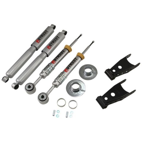 Belltech Lowering Kits with Street Performance Shock Absorbers 970SP Suspension Package, Lowering, Ford, Kit