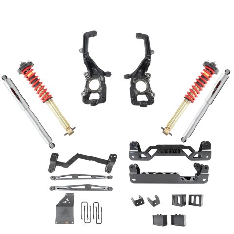 Belltech Suspension Lift Kits for 2015-2020 F-150 - 152501TPC Kit, 6-7 in., 4WD, Trail Performance Coilovers, Ford, F-150, Kit