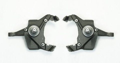 Belltech Front Spindles 3500 Spindles, Ductile Iron, 3 in. Drop, Chevy, GMC, C-Series Pickup, Pair