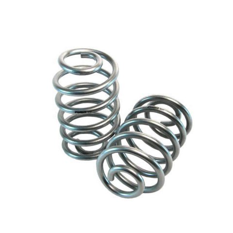 Belltech Muscle Car Coil Springs 5107 Lowering Springs, Rear, Silver Powdercoated, Buick, Chevy, Pair