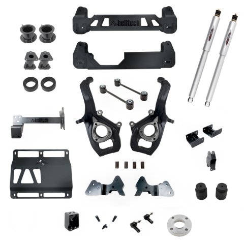 Belltech Suspension Leveling & Lift Kits 153712BK LIFT KIT; 2019-2020 Ram 1500 4wd 6"