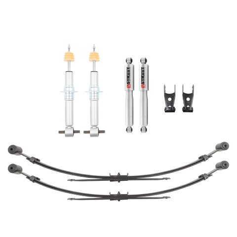 Belltech Suspension Lowering Kits 350344SP Kit 2019+ Chevrolet Silverado/Sierra 1500 2&4WD (All Cabs) 0 to 4" F/ 4" R W/ SP Shocks