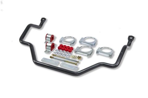 Belltech Anti-Sway Bars 5508 Sway Bar, Gunmetal, Steel, Rear, 1 1/8 in. Diameter, Chevy, GMC, SUV/Pickup, Kit