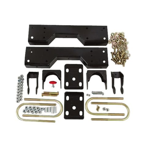 Belltech Rear Flip Kits 6650 Kit, 6 in. Drop, Steel, Black Powdercoated, Chevy, GMC, Pickup, Kit