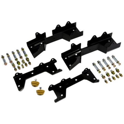 Belltech C-Section Kits 6613 C-Section, Steel, Black Powdercoated, Chevy, GMC, RWD, 5.00 in. Frame, Kit