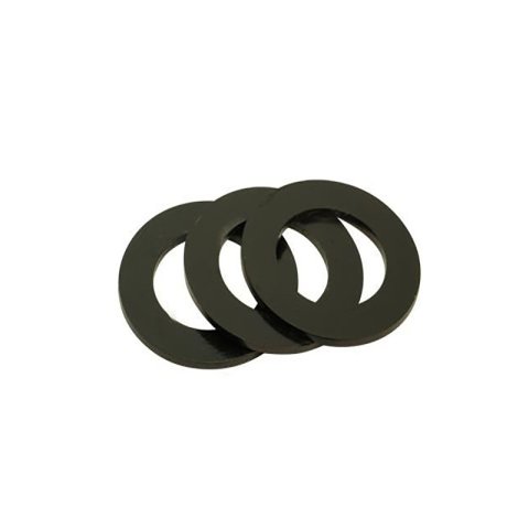 Belltech Front Spring Spacers 34932 Spacer, Spring, Three at .333 in Thick, Total 1 in., Molded Rubber, Black, Chevy, GMC, Set of 3