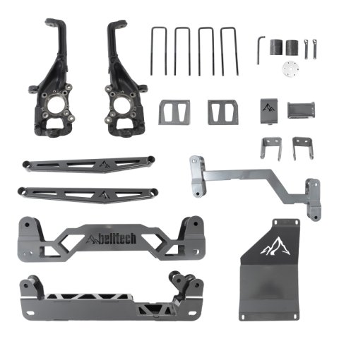 Belltech Suspension Lift Kits 152501BK Kit, 6 in., 4WD, Ford, F-150, Kit