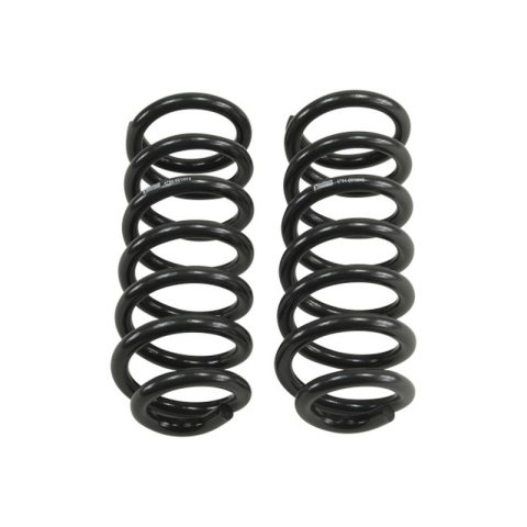 Belltech Lowering Coil Springs 4794 Springs, Front, Silver Powdercoated, Ford, Pair