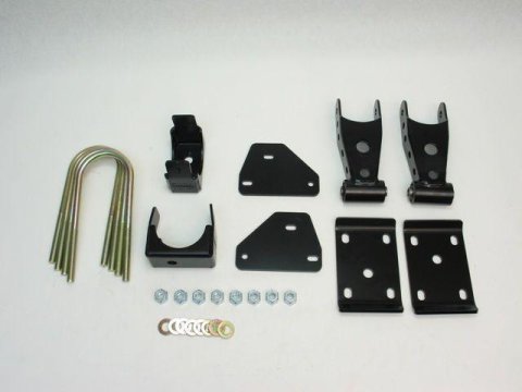 Belltech Rear Flip Kits 6686 Kit, 5.0 in. Drop, Steel, Black Powdercoated, Dodge, Ram 1500, Kit