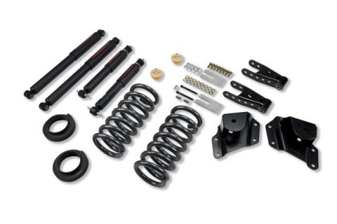 Belltech Lowering Kits with Nitro Drop 2 Shock Absorbers 664ND Kit, 3 in. Front, 4 in. Rear, Chevy, GMC, Pickup, Standard Cab, RWD, Kit