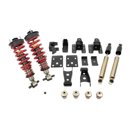 Belltech Lowering Kits for 2014-2018 SIERRA 1500, SILVERADO 1500 - 987SPAC Kit, Coilovers/Flip Kit, 1-3 in. Front, 4 in. Rear, Chevy, GMC, Kit